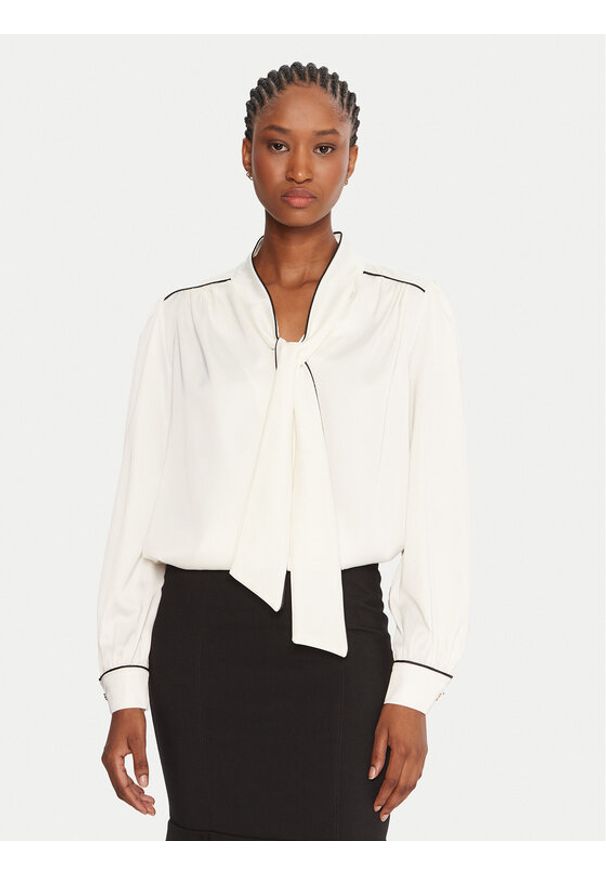 Rinascimento Koszula CFC0125148003 Biały Regular Fit. Kolor: biały. Materiał: syntetyk