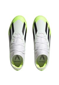 Adidas - Buty piłkarskie adidas X Crazyfast.3 In M ID9340 białe białe. Zapięcie: sznurówki. Kolor: biały. Materiał: syntetyk, guma. Sport: piłka nożna