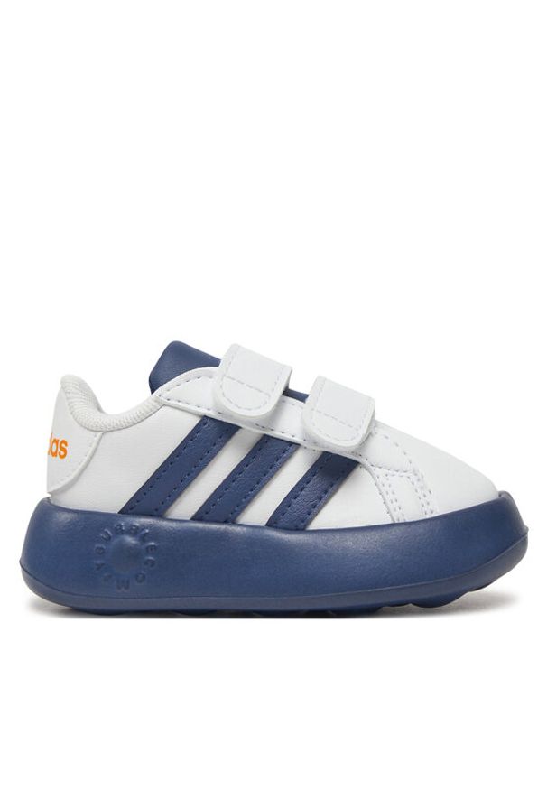 Adidas - adidas Sneakersy Grand Court 2.0 JI0979_1 Biały. Kolor: biały. Materiał: skóra