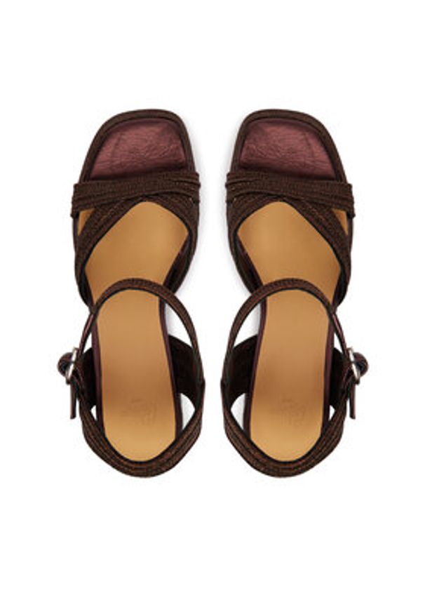 Castañer Espadryle Valle 23116 Brązowy. Kolor: brązowy. Materiał: materiał