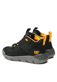 CATerpillar Sneakersy Crail Mid P725600 Czarny. Kolor: czarny. Materiał: nubuk, skóra