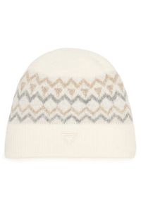 Guess Zestaw Szalik i Czapka M4PZ60 Z3LQ0 Écru. Kolor: kremowy. Materiał: materiał #3