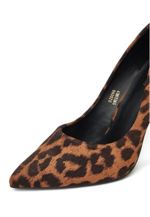 DeeZee Szpilki DZ0058 Brązowy. Kolor: brązowy. Materiał: materiał. Obcas: na szpilce