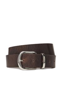 Jack & Jones - Pasek Męski Jack&Jones. Kolor: brązowy