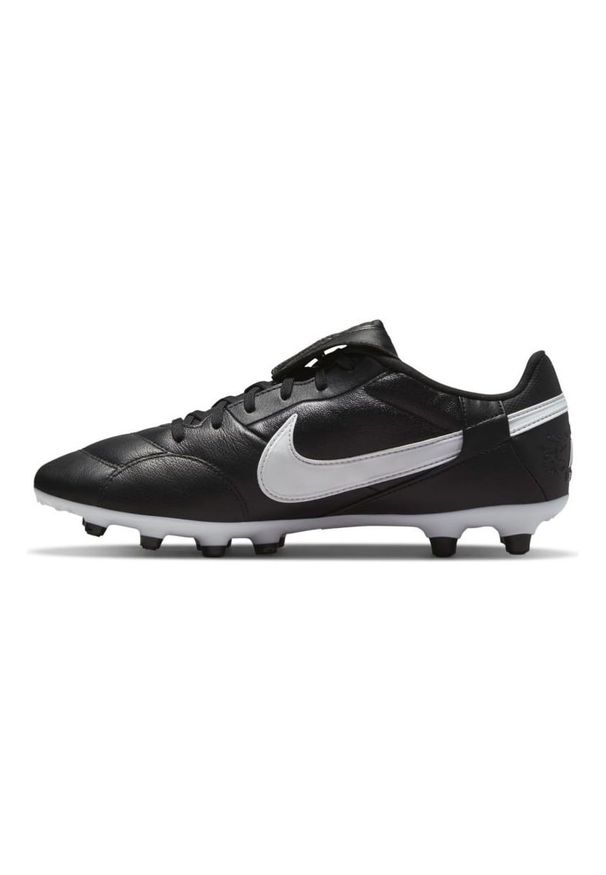 Buty piłkarskie Nike Premier 3 Fg M AT5889-010 czarne czarne. Kolor: czarny. Materiał: skóra. Szerokość cholewki: normalna. Sport: piłka nożna