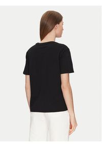 TwinSet - TWINSET T-Shirt 251TP2074 Czarny Regular Fit. Kolor: czarny. Materiał: bawełna #4