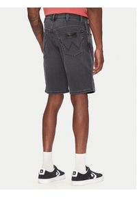 Wrangler Szorty jeansowe Texas 112364833 Szary Regular Fit. Kolor: szary. Materiał: bawełna #5