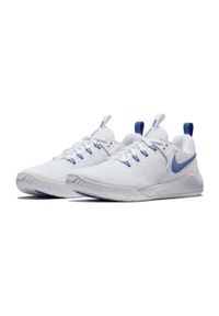 Buty damskie Nike Air Zoom Hyperace 2. Kolor: biały, niebieski, wielokolorowy. Model: Nike Zoom. Sport: siatkówka, bieganie #2