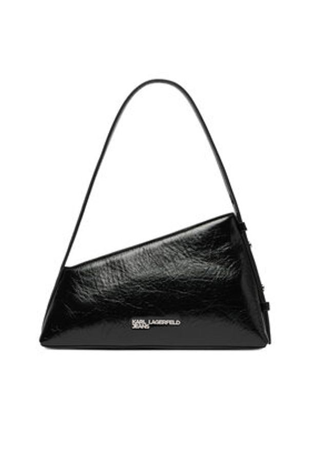 Karl Lagerfeld Jeans Torebka B1W30181 Czarny. Kolor: czarny. Materiał: skórzane