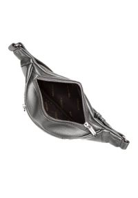 Wittchen - Damska torebka nerka o szerokim froncie. Kolor: srebrny. Materiał: skóra ekologiczna #3