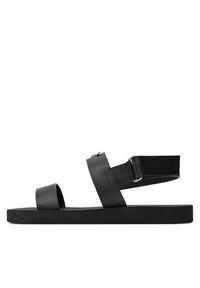 Giuseppe Zanotti Sandały EU30023 Czarny. Kolor: czarny. Materiał: skóra