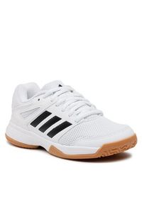 Adidas - adidas Buty halowe Speedcourt Shoes IE4296 Biały. Kolor: biały. Materiał: materiał