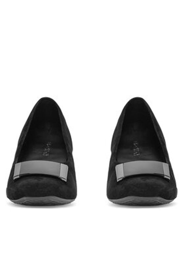 Lasocki Czółenka RST-AGNES-05 Czarny. Kolor: czarny. Materiał: zamsz, skóra