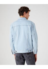 Wrangler - WRANGLER ANTI FIT JACKET MĘSKA KURTKA JEANSOWA JEANS BABY BLUE W45973Y94 112330848. Materiał: jeans #4