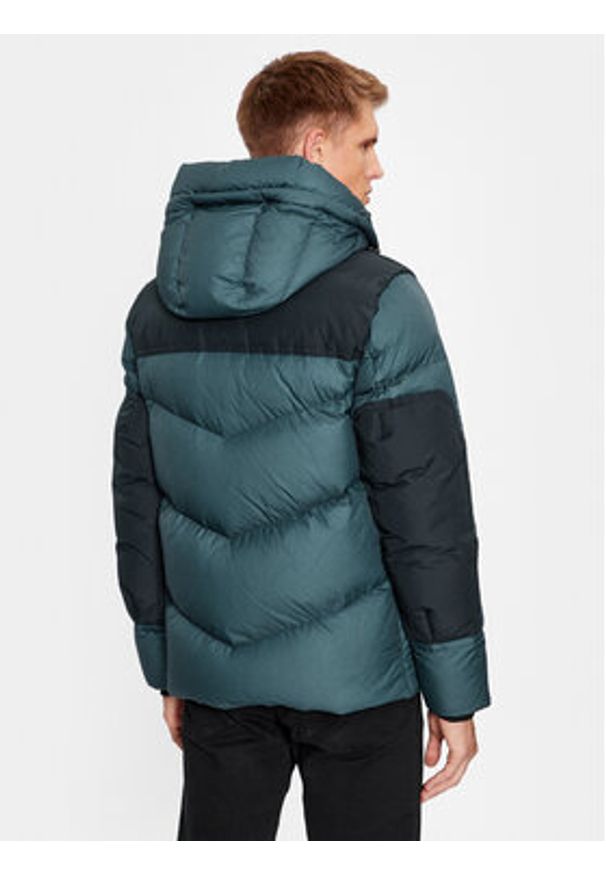Woolrich Kurtka puchowa Expedition CFWOOU0780MRUT3516 Granatowy Regular Fit. Kolor: niebieski. Materiał: syntetyk
