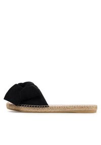 Manebi Espadryle Sandals With Bow K 1.0 J0 Czarny. Kolor: czarny. Materiał: zamsz, skóra #2