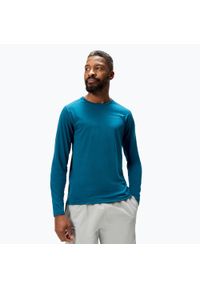 ENDURA - Longsleeve rowerowy męski Endura Loop Tech. Kolor: niebieski. Długość rękawa: długi rękaw