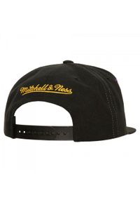 Czapka z daszkiem do koszykówki Mitchell & Ness Los Angeles Lakers czarna. Kolor: czarny
