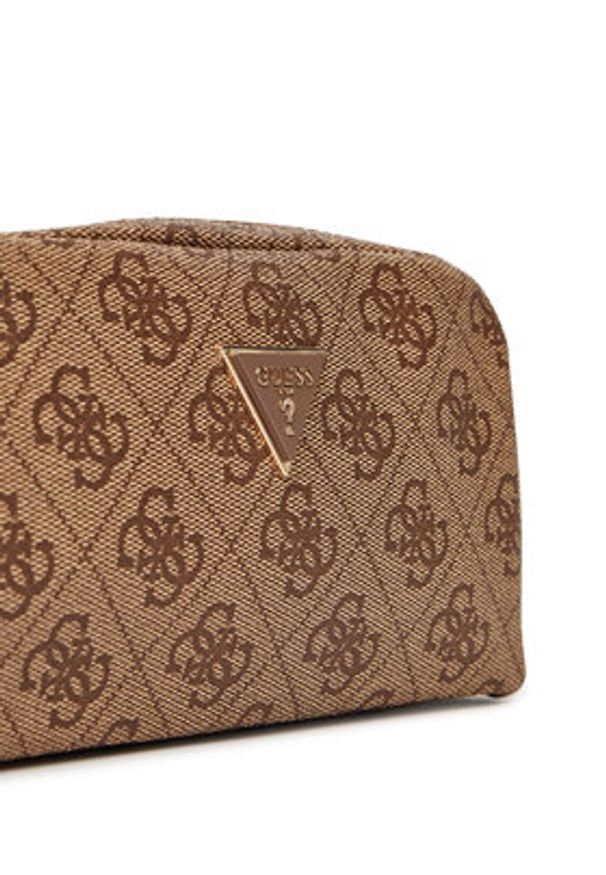 Guess Kosmetyczka PW7514 P5273 Beżowy. Kolor: beżowy. Materiał: skóra