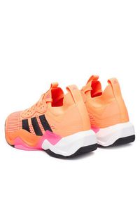 Adidas - adidas Buty na siłownię Rapidmove Adv 2 JQ4119 Pomarańczowy. Kolor: pomarańczowy. Materiał: materiał. Sport: fitness #5