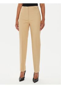 Marciano Guess Spodnie materiałowe Alice 4YGB09 7124A Beżowy Regular Fit. Kolor: beżowy. Materiał: bawełna #1