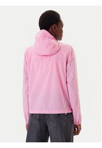 Tommy Jeans Wiatrówka DW0DW21188 Różowy Regular Fit. Kolor: różowy. Materiał: syntetyk #3