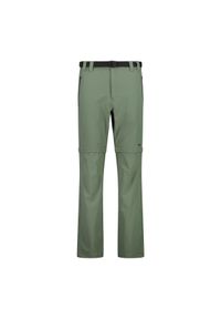Spodnie turystyczne CMP. Kolor: zielony. Sezon: lato. Sport: turystyka piesza #1