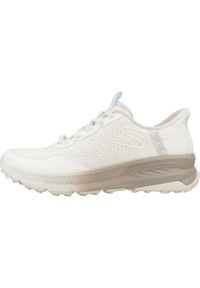 skechers - Buty sportowe Sneakersy damskie, Slip-Ins: Switch Back - Mist. Kolor: beżowy. Model: Skechers Sport. Sport: turystyka piesza