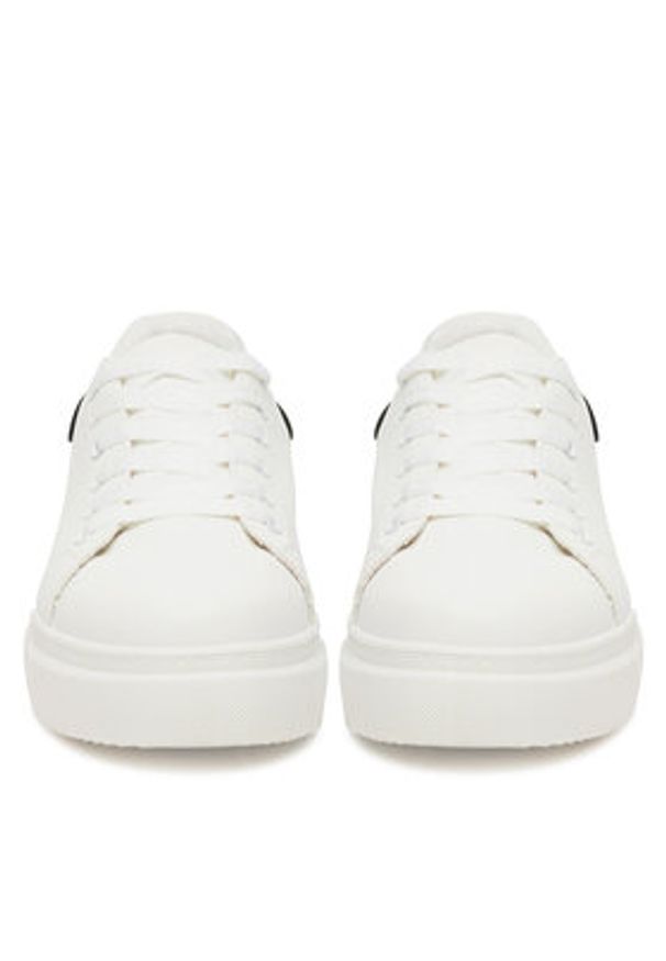 DeeZee Sneakersy 6100 Biały. Kolor: biały. Materiał: syntetyk, materiał