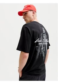 Jack & Jones T-Shirt Eterna 12295544 Czarny Loose Fit. Kolor: czarny. Materiał: bawełna #4