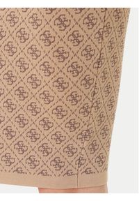 Guess Spódnica ołówkowa W4BD53 Z37K0 Beżowy Regular Fit. Kolor: beżowy. Materiał: syntetyk #3