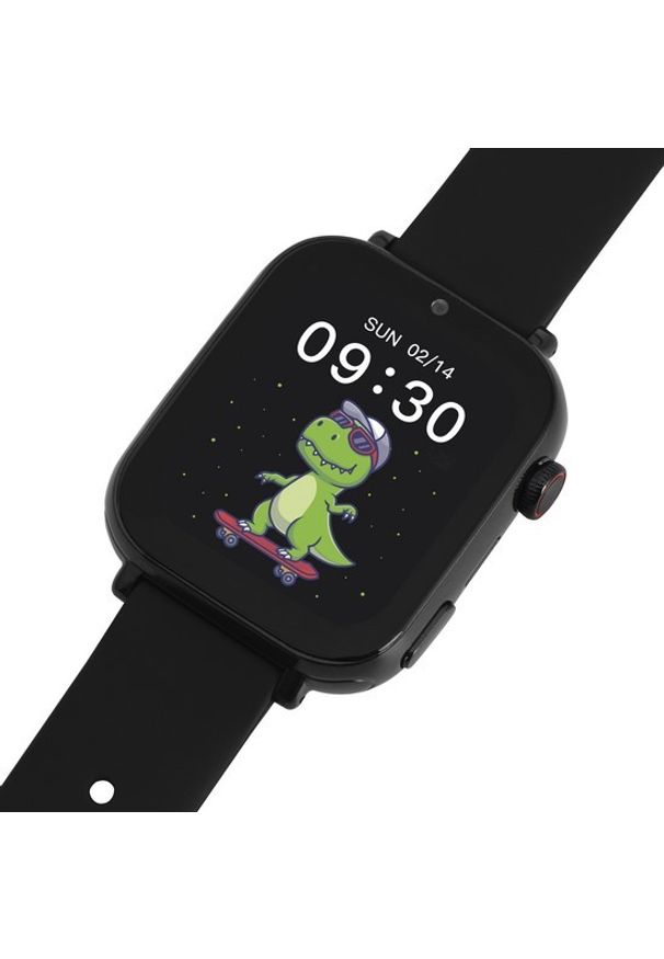 GARETT - Garett Kids Nice Pro 4G Czarny. Rodzaj zegarka: smartwatch. Kolor: czarny. Styl: młodzieżowy, retro