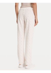 Guess Spodnie dresowe V5YB20 KB212 Écru Regular Fit. Materiał: syntetyk #4