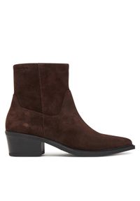 Vagabond Shoemakers Botki Kelsey 5810-140-31 Brązowy. Kolor: brązowy. Materiał: zamsz, skóra