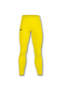 Legginsy do biegania długie męskie Joma Brama academy. Kolor: żółty #1