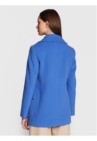 MAX&Co. Płaszcz wełniany Salato 70810323 Niebieski Regular Fit. Kolor: niebieski. Materiał: wełna