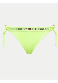 TOMMY HILFIGER - Tommy Hilfiger Dół od bikini UW0UW04497 Zielony. Kolor: zielony. Materiał: syntetyk #6