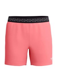 Speedo - Męskie Spodenki Kąpielowe Hyperboom. Kolor: pomarańczowy, wielokolorowy, żółty. Styl: sportowy