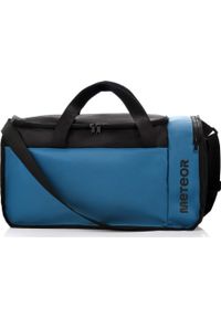 Meteor Torba fitness Meteor Odyn 40 l czarny/niebieski Uniwersalny. Kolor: niebieski, wielokolorowy, czarny. Sport: fitness