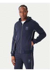 Aeronautica Militare Dres 252TF0101UF00667 Granatowy Regular Fit. Kolor: niebieski. Materiał: wiskoza #5