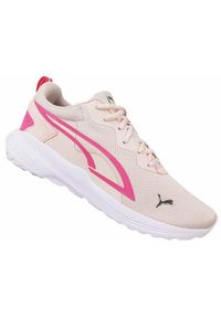 Buty treningowe damskie Puma Allday Active. Zapięcie: sznurówki. Kolor: beżowy. Materiał: guma, materiał, tkanina, syntetyk. Szerokość cholewki: normalna