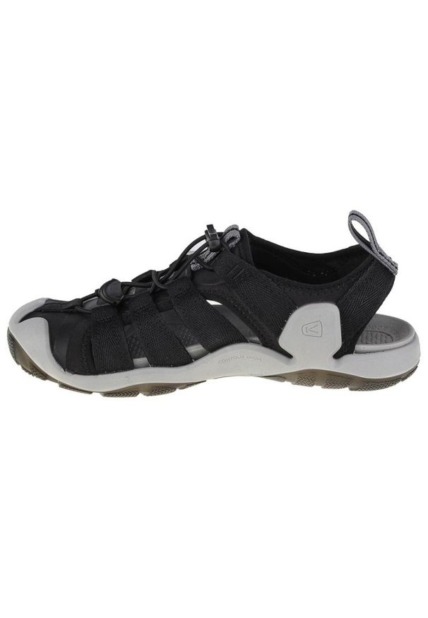 keen - Sandały Keen Clearwater Ii M 1024968 czarne. Okazja: na co dzień. Kolor: czarny. Materiał: syntetyk, materiał, guma. Styl: casual