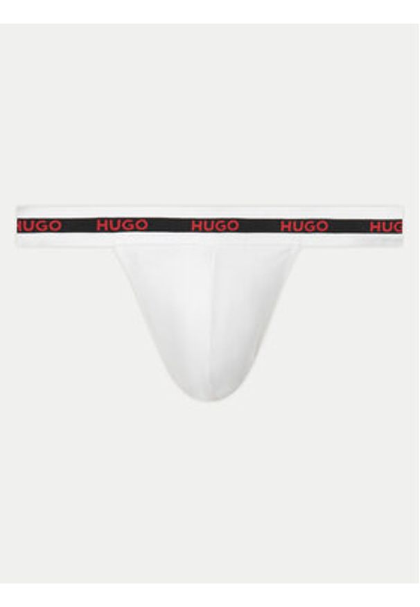 Hugo - HUGO Komplet 3 par slipów Jock Strap 50532616 Kolorowy. Materiał: bawełna. Wzór: kolorowy