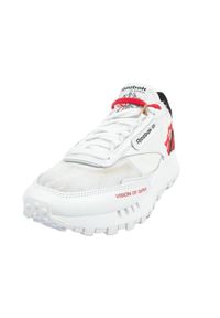 Reebok - Męskie Skórzane Buty Sportowe Legacy. Kolor: biały. Materiał: skóra. Sport: turystyka piesza #1