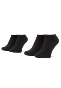TOMMY HILFIGER - Zestaw 2 par niskich skarpet unisex Tommy Hilfiger. Kolor: czarny