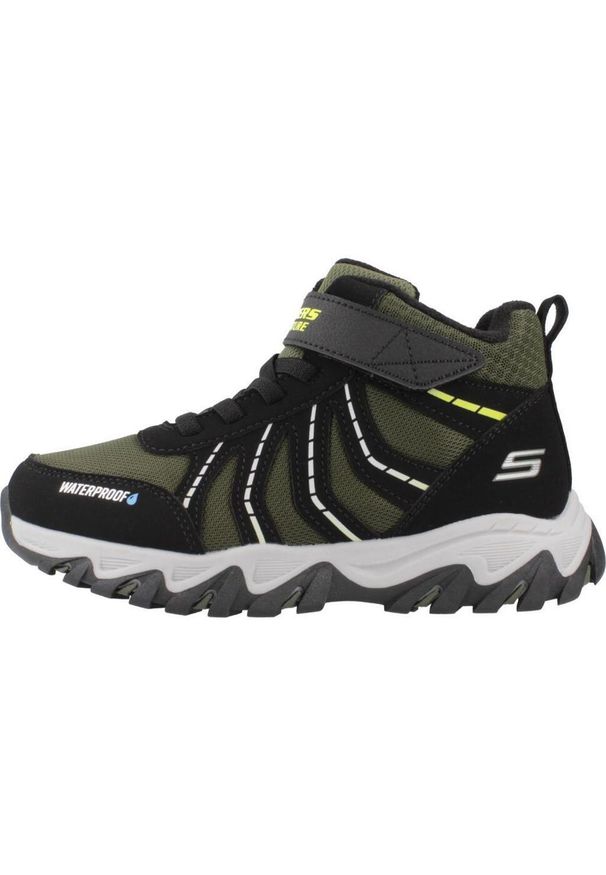 skechers - Buty do chodzenia dla dzieci Skechers Rugged Ranger Stor. Kolor: zielony. Materiał: syntetyk, materiał. Szerokość cholewki: normalna. Model: Skechers Sport. Sport: turystyka piesza