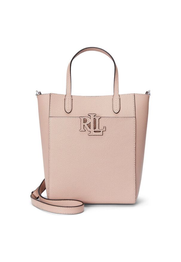Lauren Ralph Lauren - LAUREN RALPH LAUREN Torebka Cameryn 431966760004 Różowy. Kolor: różowy. Materiał: skórzane