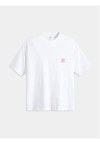 Levi's® T-Shirt Workwear A5850-0005 Biały Loose Fit. Kolor: biały. Materiał: bawełna #3