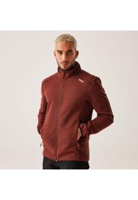 Regatta - Torrens męski turystyczny polar. Kolor: czerwony. Materiał: polar. Sport: turystyka piesza #1