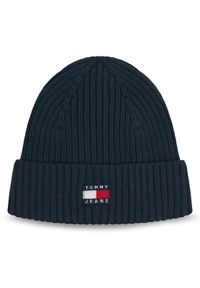 Tommy Jeans Czapka Tjm Heritage Core Beanie AM0AM13669 Granatowy. Kolor: niebieski. Materiał: bawełna #1